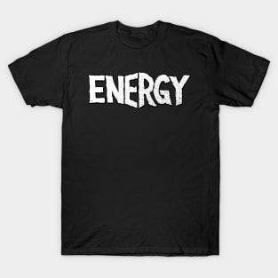 Energy - Invasions Logo (White) T-Shirt